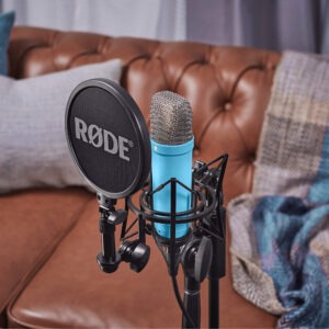 Alternative view of RØDE NT1 SIGNATURE AZUL MICRÓFONO DE CONDENSADOR DIAFRAGMA GRANDE