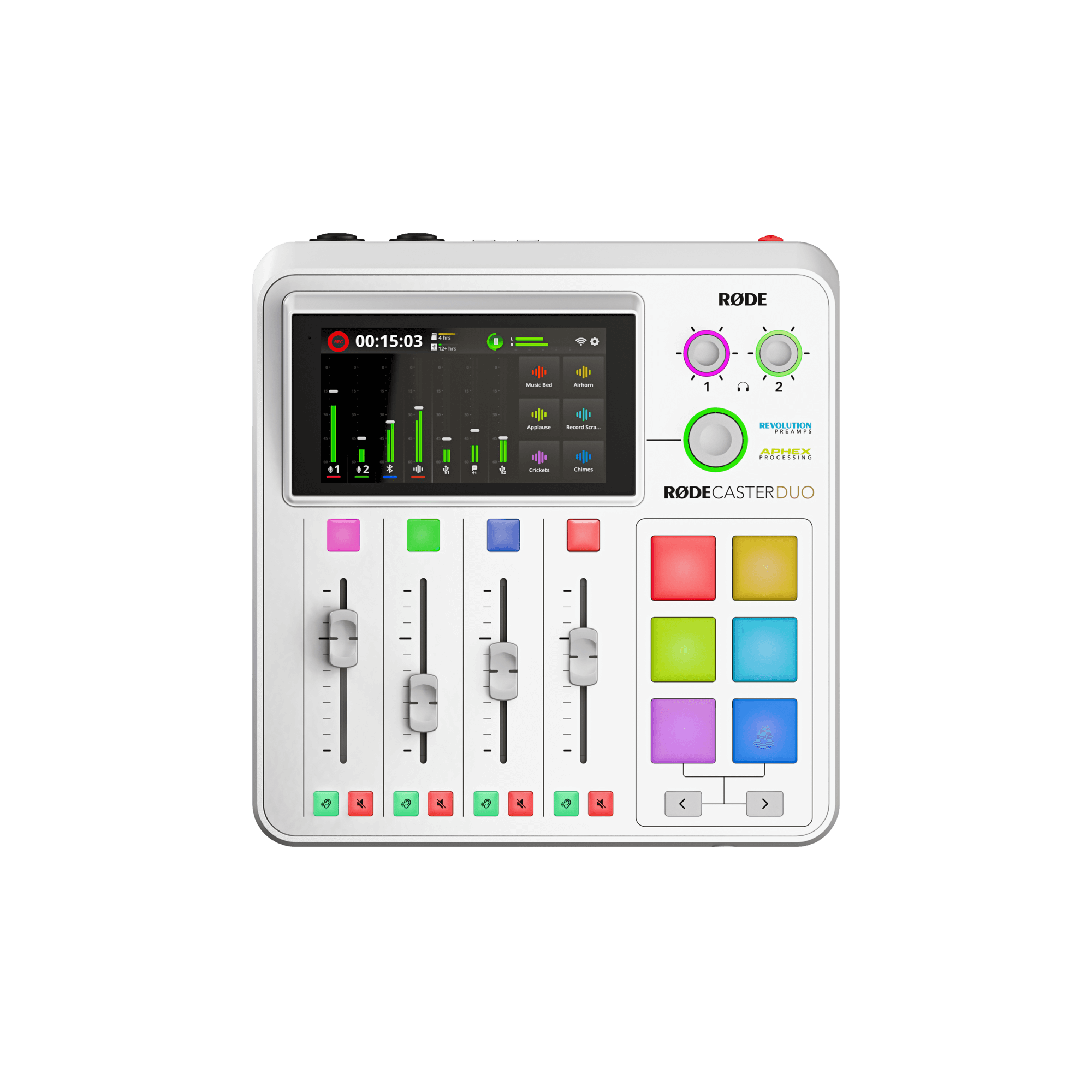 RØDECASTER DUO BLANCO ESTUDIO DE PRODUCCIÓN DE AUDIO INTEGRADO