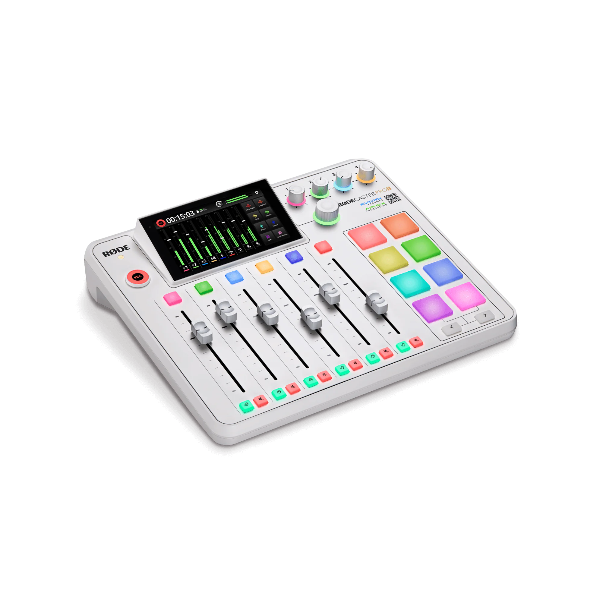 RØDECASTER PRO II BLANCO ESTUDIO DE PRODUCCIÓN DE AUDIO INTEGRADO
