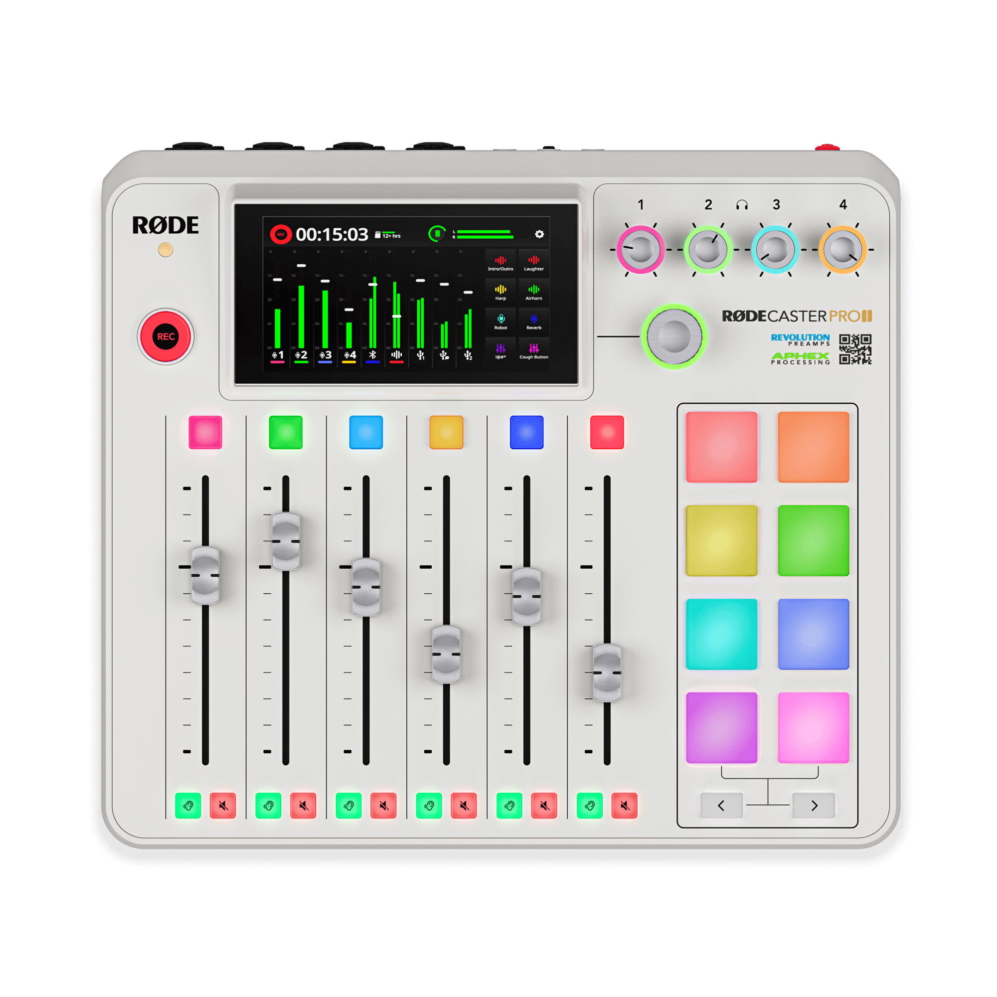 Alternative view of RØDECASTER PRO II BLANCO ESTUDIO DE PRODUCCIÓN DE AUDIO INTEGRADO