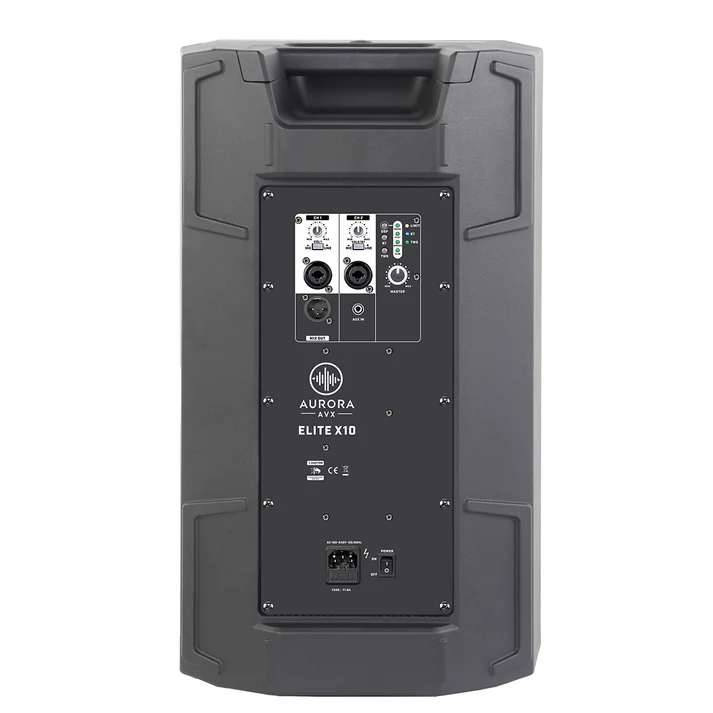 CABINA PARLANTE ALTAVOZ ACTIVO AURORA AVX ELITE X10 - 350W - Imagen 3