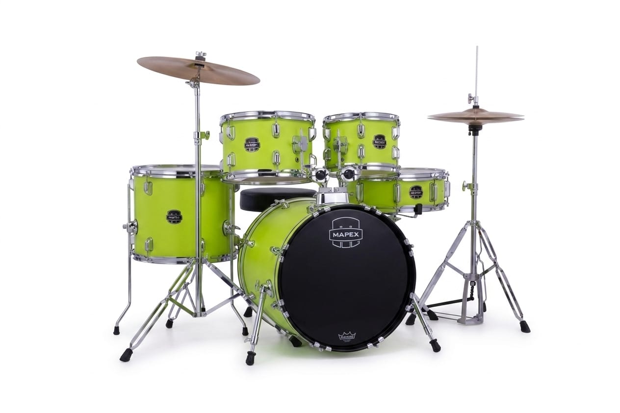 BATERIA MAPEX COMET CM5295FTC SC LEMON YELLOW (VERDE LIMÓN)