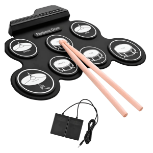 Kit Batería Electrónica Digital Drum + Pedal De Sustain