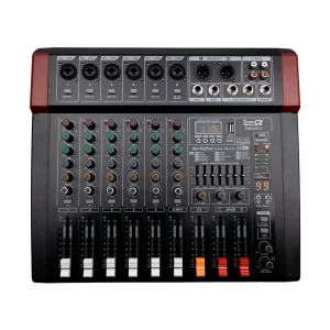 PRO DJ PM60S-II CONSOLA ANALOGA 6 CANALES
