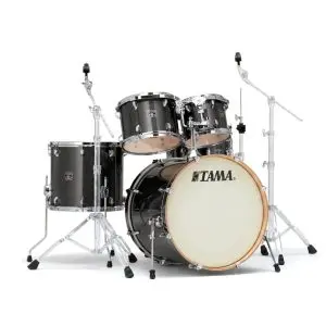 BATERIA TAMA CK52KRS - MGD SUPERSTAR CLASSIC MAPLE 5 PIEZAS NEGRO BRILLANTE