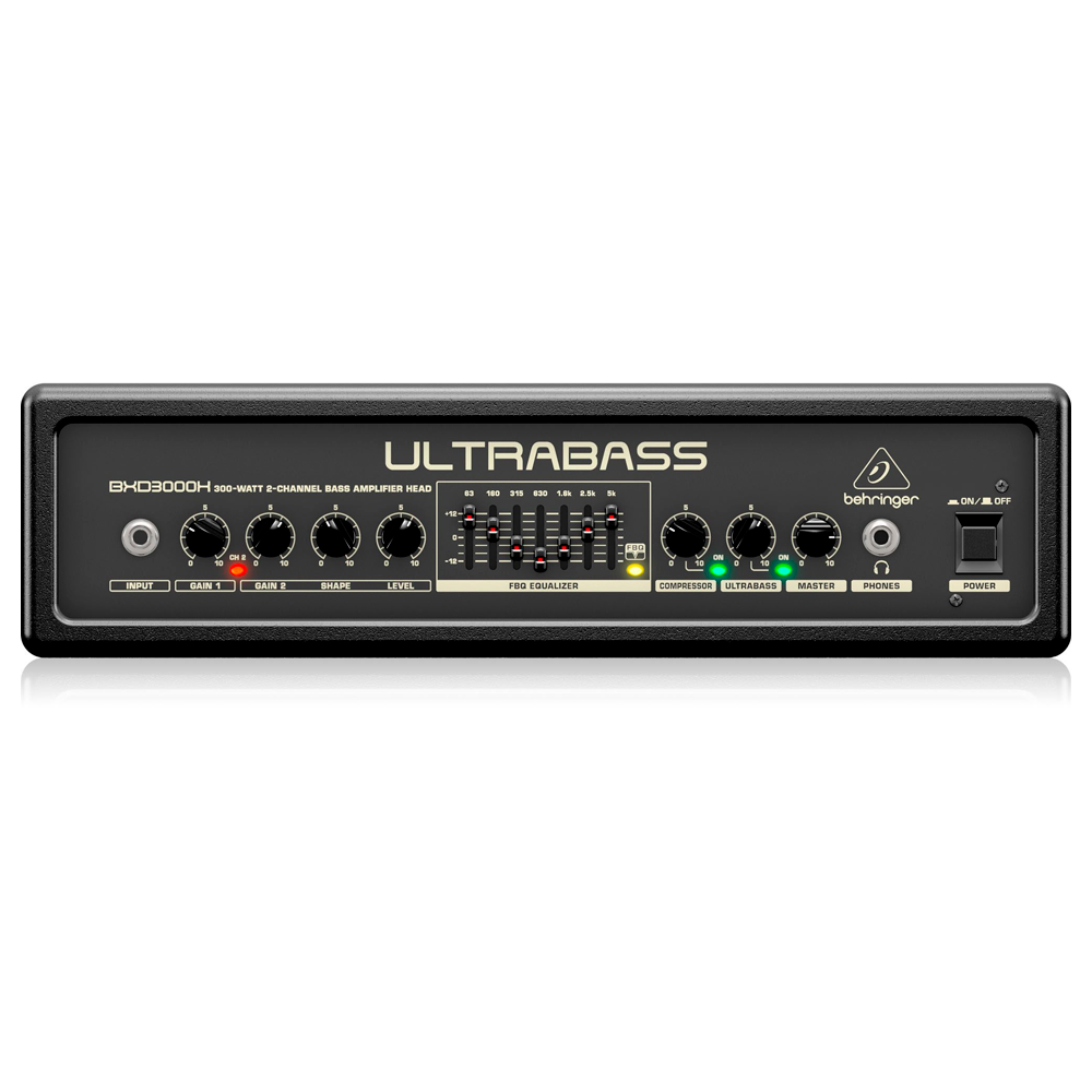 Cabezote BXD3000H BUGERA amplificador bajo 300W