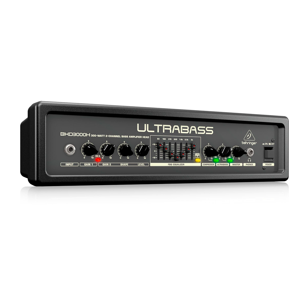 Cabezote BXD3000H BUGERA amplificador bajo 300W - Imagen 4