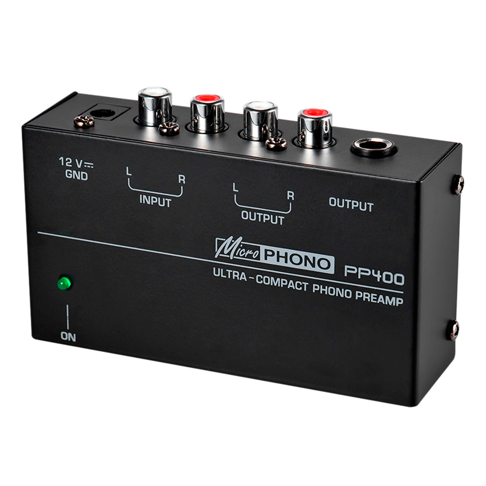 Preamplificador PP400 BEHRINGER para tornamesa - Imagen 3