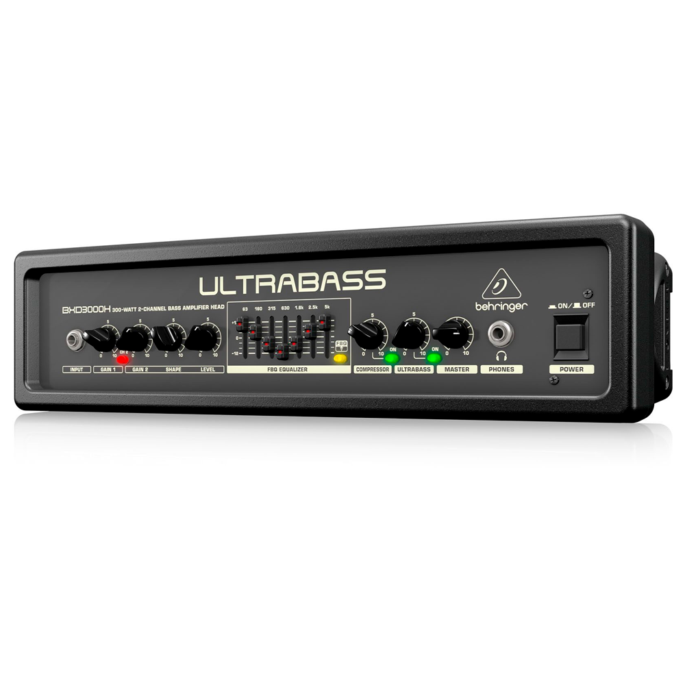 Cabezote BXD3000H BUGERA amplificador bajo 300W - Imagen 3