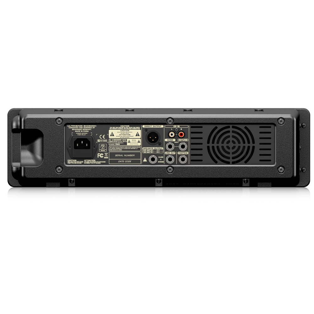 Cabezote BXD3000H BUGERA amplificador bajo 300W - Imagen 2