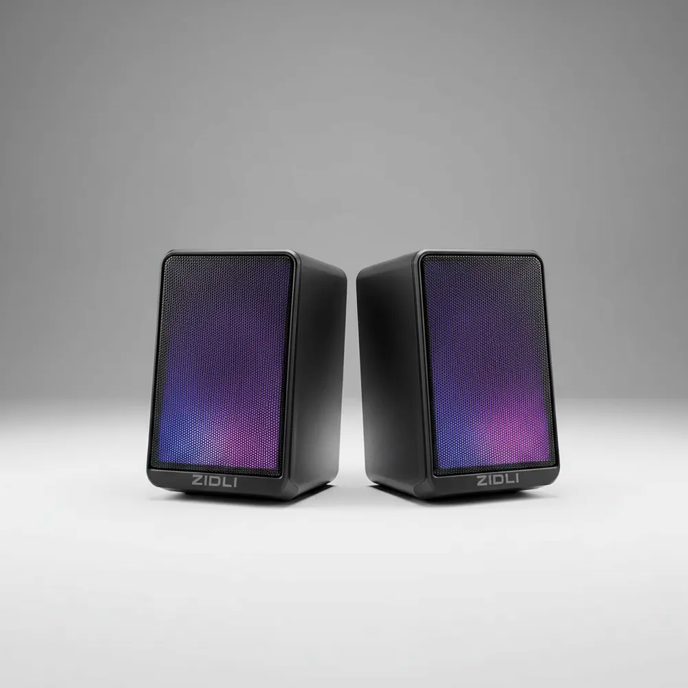 Parlantes Bocinas Jyr Zidli 85 Con Rgb - Bluetooth - J&r - Imagen 5