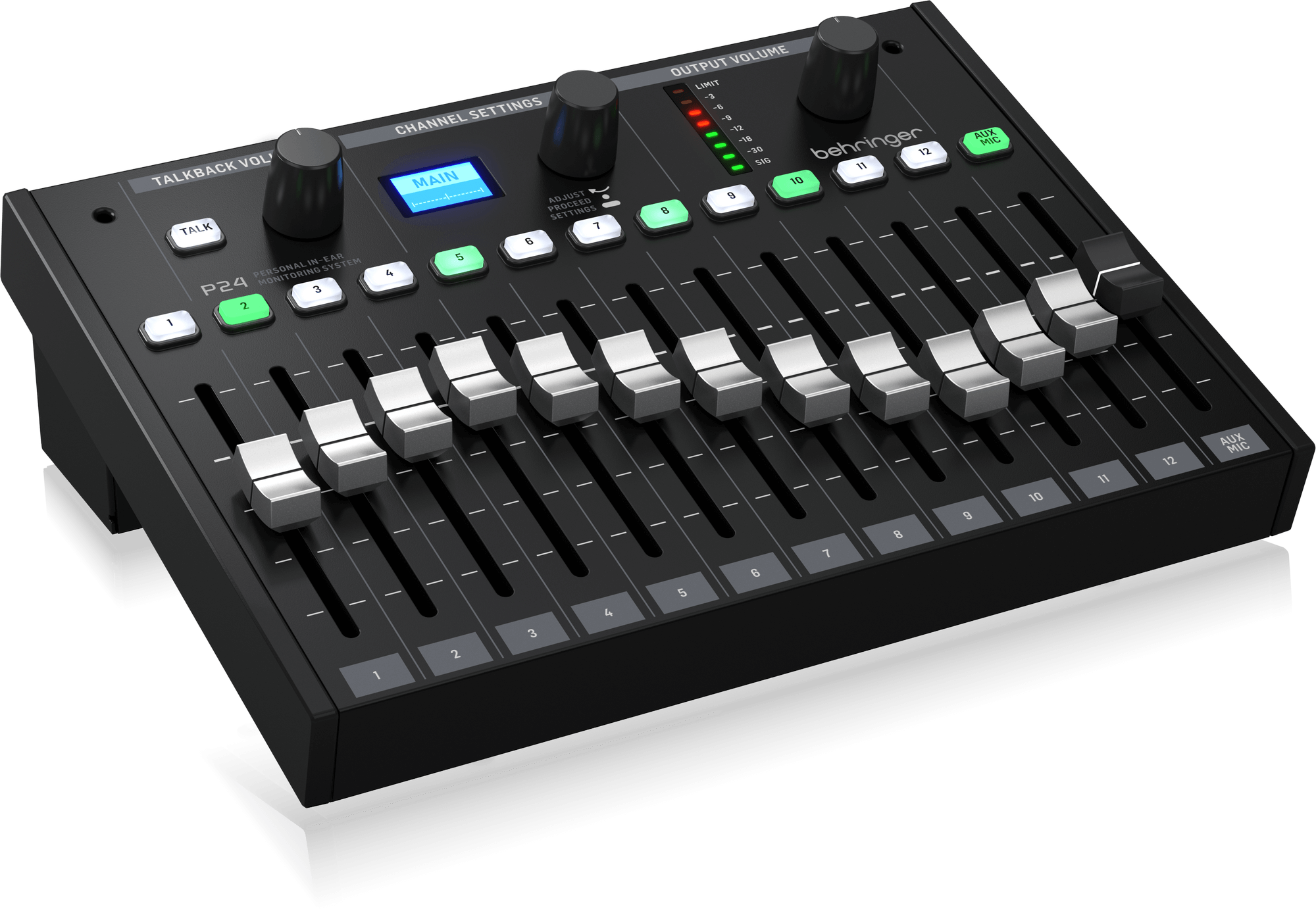 MEZCLADOR MONITOREO PERSONAL IN EARS BEHRINGER P24 - Imagen 2