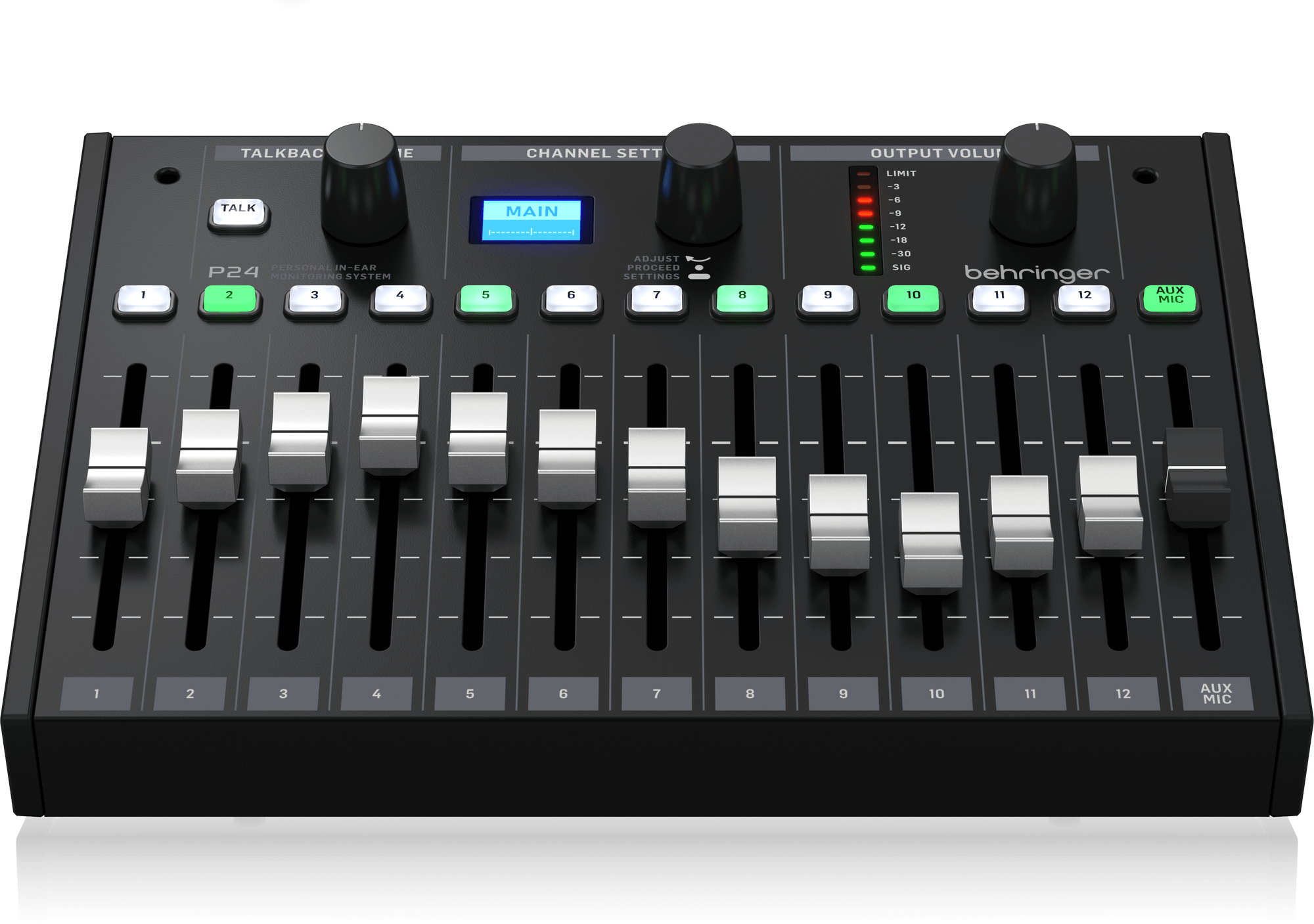 MEZCLADOR MONITOREO PERSONAL IN EARS BEHRINGER P24 - Imagen 3