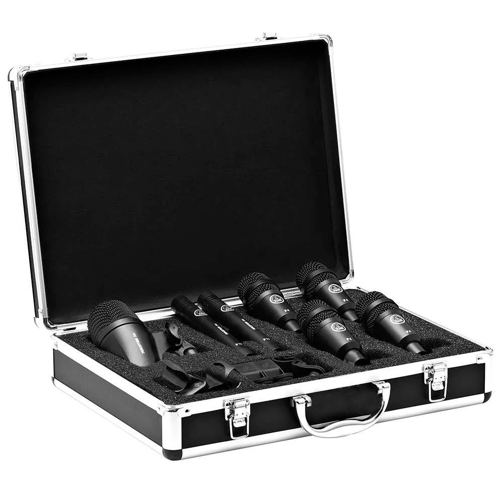 SET DE MICRÓFONOS PARA BATERÍA AKG DRUM SET SESSION I