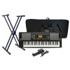 KIT TECLADO KORG EK-50 CSA + ESTUCHE SEMIDURO + BASE DOBLE XX + PEDAL SUSTAIN