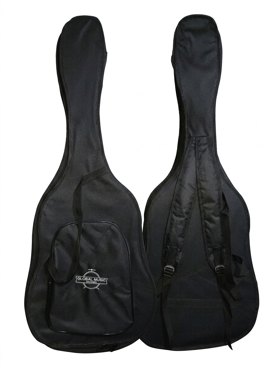 ESTUCHE SEMIDURO GLOBAL MUSIC PARA GUITARRA ACÚSTICA - Imagen 3