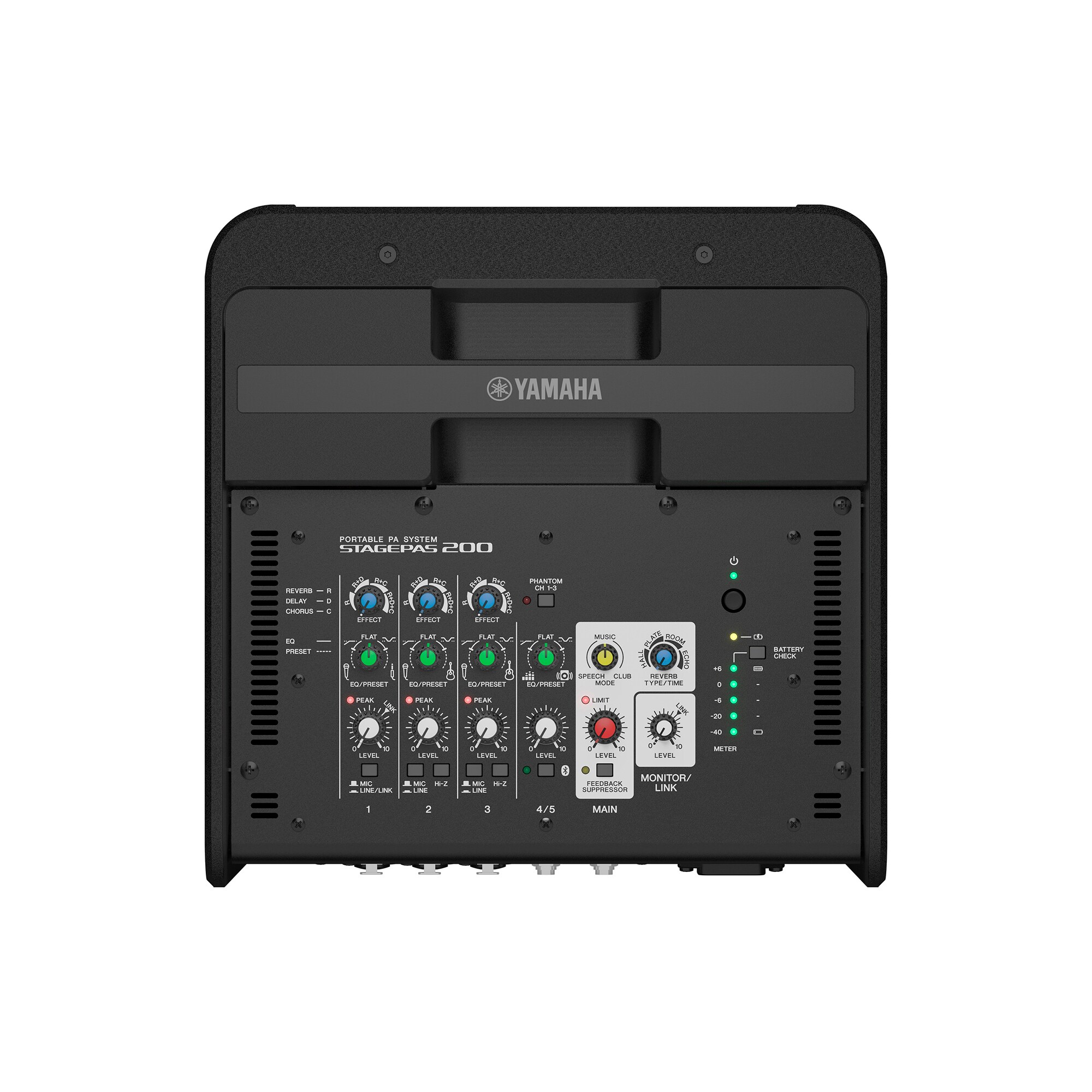 YAMAHA STAGEPAS 200 BTR SISTEMA DE MEGAFONÍA PORTÁTIL RECARGABLE - Imagen 2