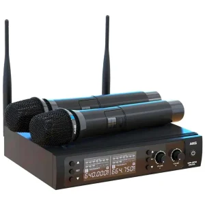 AKG WP300 DUAL MICRÓFONO DE MANO DOBLE INALÁMBRICO